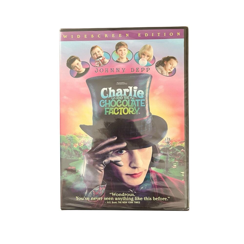 Charlie & The Chocolate Factory Johnny Depp 2005 Widescreen Edition